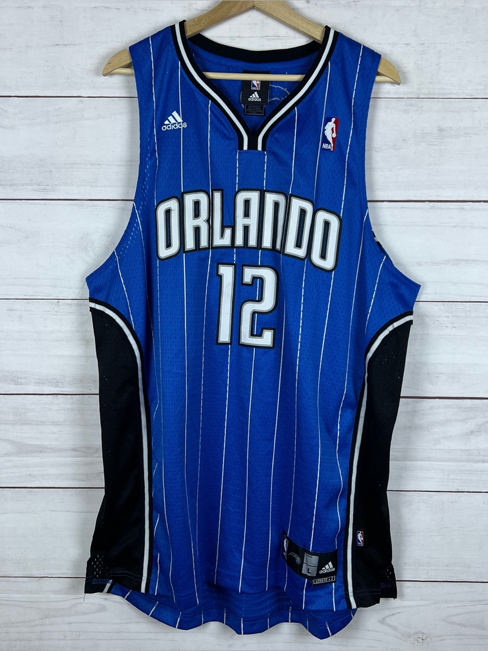 DWIGHT HOWARD Orlando Magic Adidas Swingman Jersey Large +2 Length AUTHENTIC